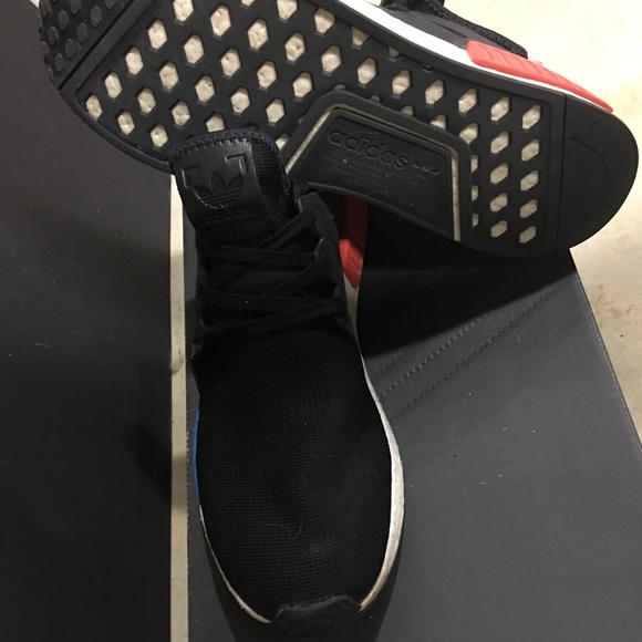 adidas NMD XR1 OG Black- SIZE US 12- USED - Picture 3 of 5